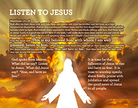 LISTEN TO JESUS